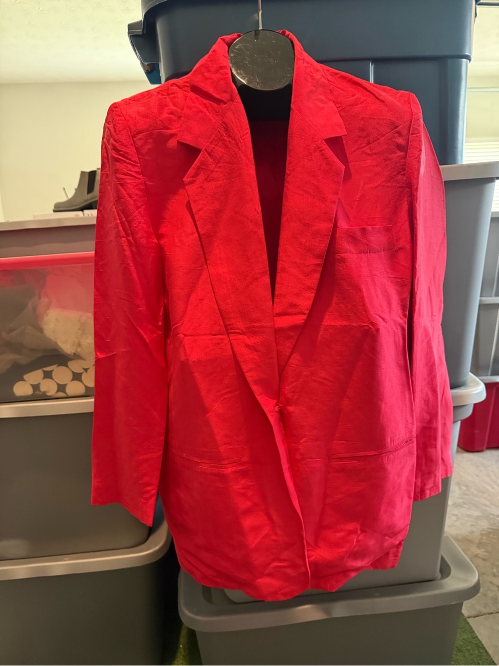 Red Women's Blazer Jacketp12
